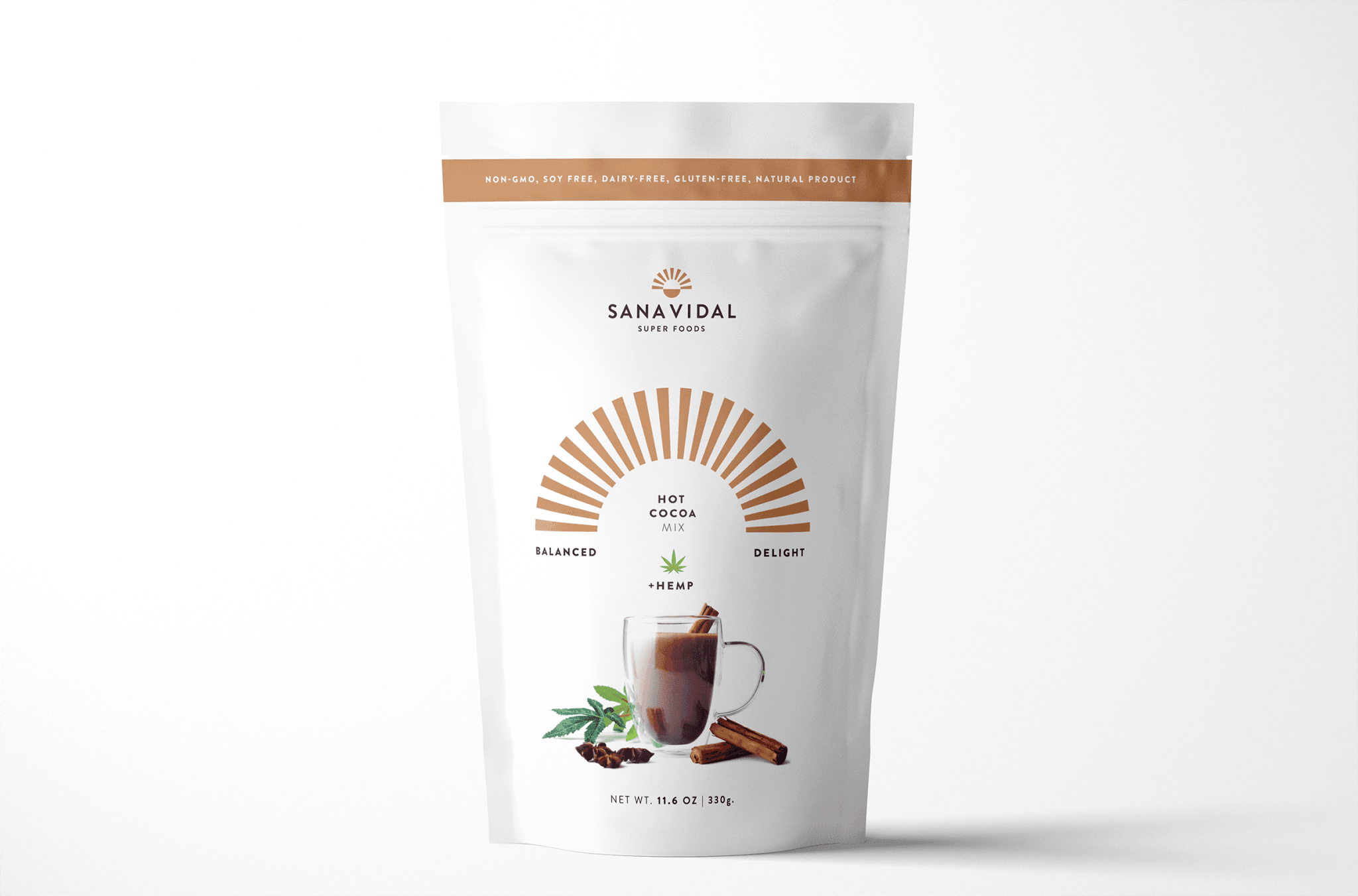 FairTrade Hot Cocoa Mix with Hemp (GlutenFree, Dairy Free)