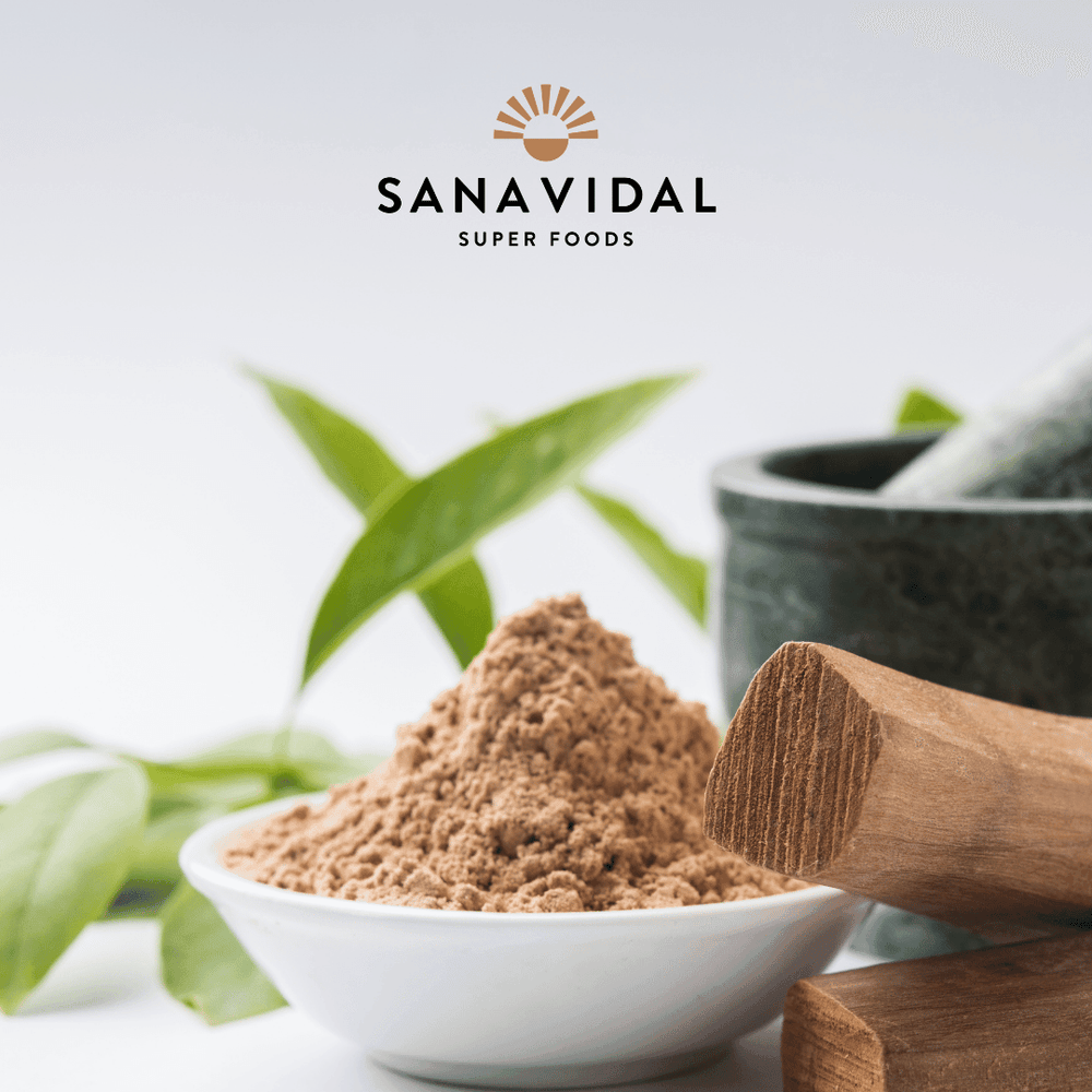 Bowl of Sana Vidal Fair-Trade cocoa powder