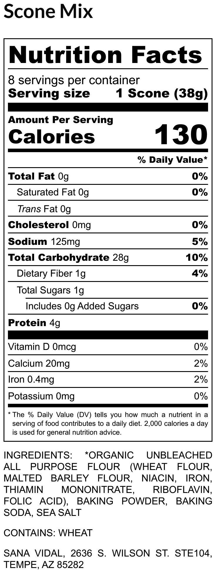 Scone Labels Buttery Scones Mix (Sugar Free, Non-GMO, Vegan Friendly)